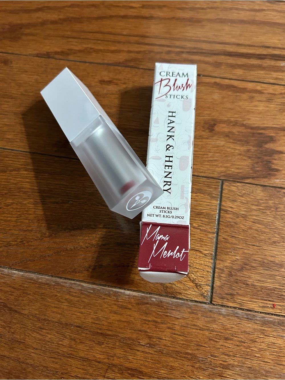 Hank & Henry Cream Blush Stick - Mama Merlot (Deep Berry Pink)